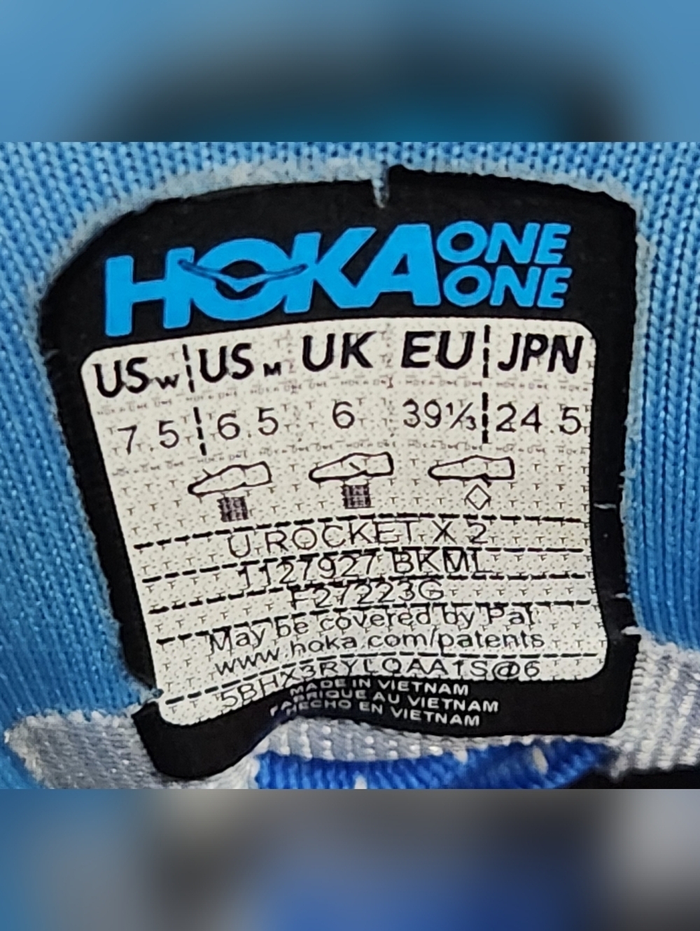 Hoka Rocket X 2 Running Racing Shoes Carbon Plate Women's Size 7.5 - Picture 9 of 9